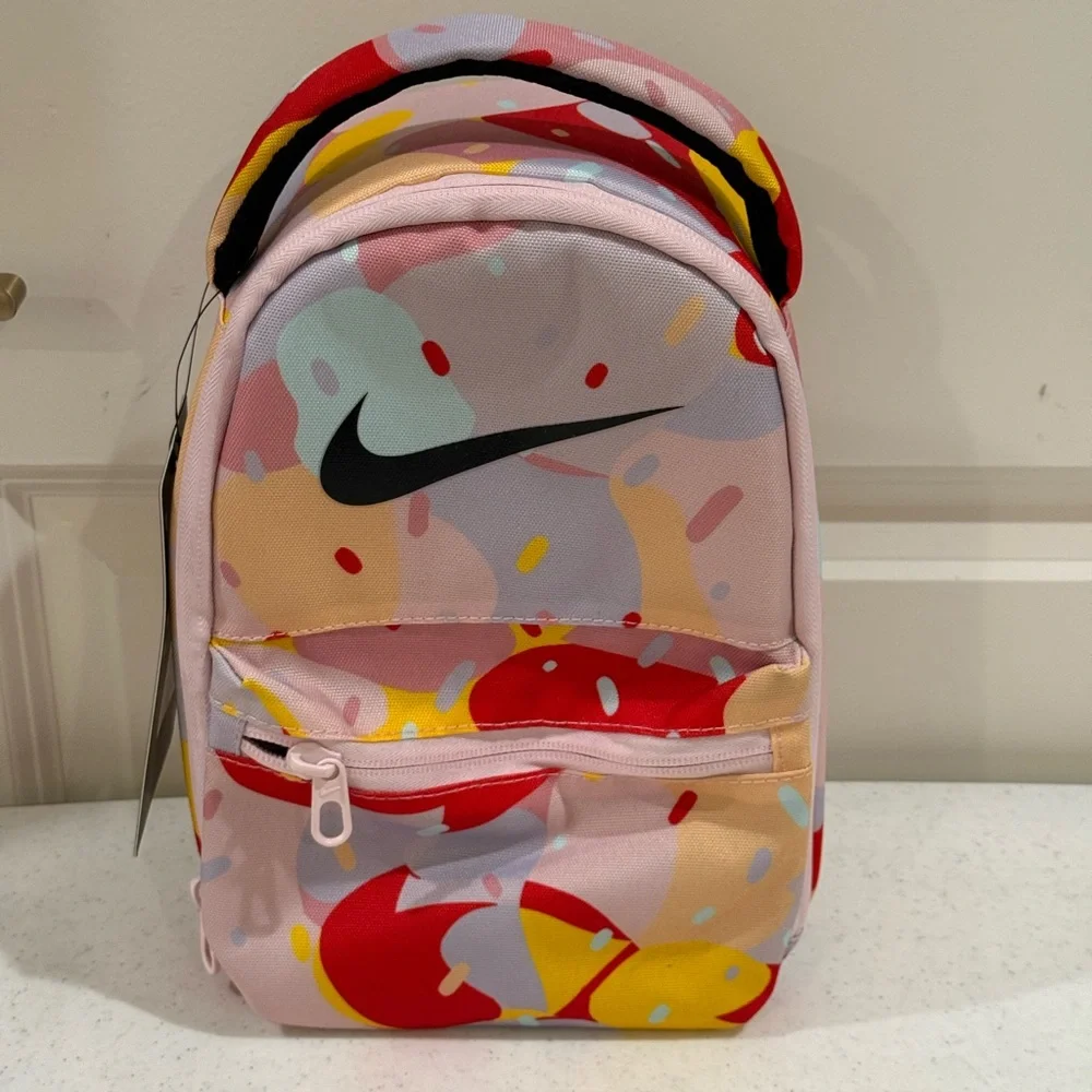 NEW Nike Pink Sorbet Insulated Lunch Bag ~ Mini Backpack Style